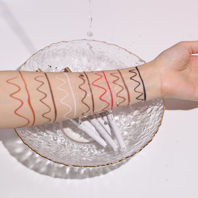 Gel Eyeliner Pencil Manufacturer - Long-lasting Brown Matte Waterproof, Private Label