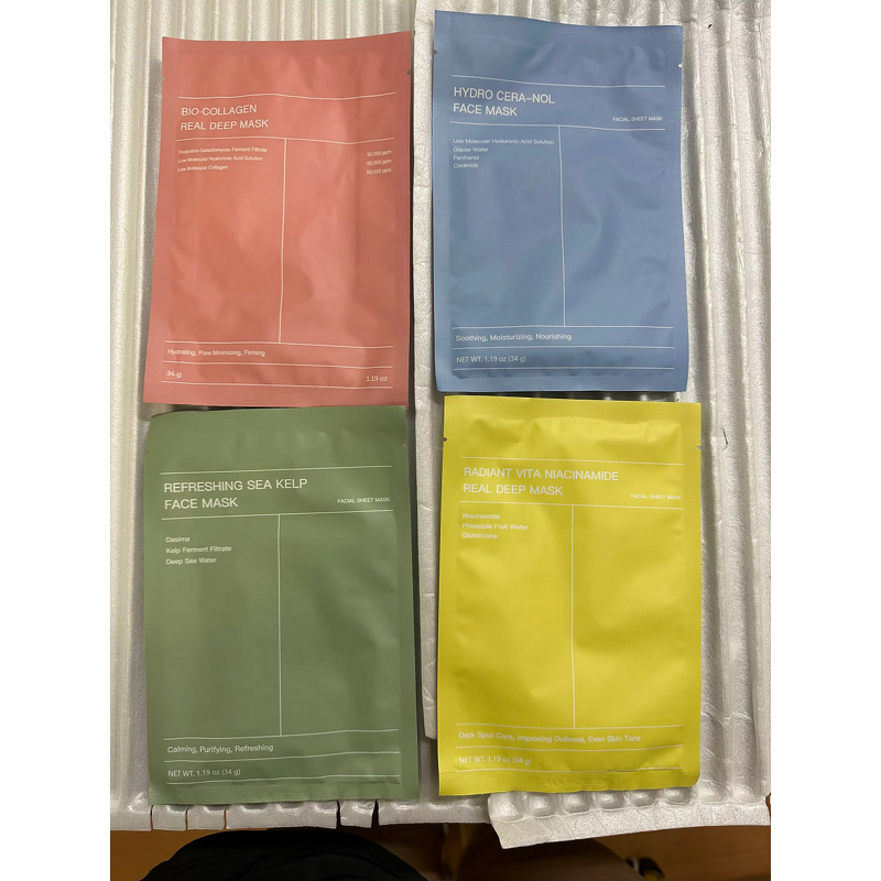 Face Masks Manufacturer - Oem Glass Skin Care Overnight Korean, Wholesale 4pcs/Box Bio Collagen Night