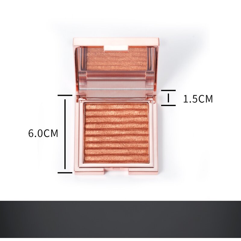 Highlighter Manufacturer - Pressed Powder, Shimmer Vegan Glow Illuminator Bronzer Makeup, Private Label