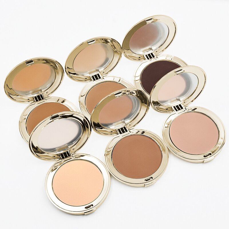 Setting Powder Manufacturer - Custom Logo Long Lasting Matte Finish Compact, Vegan Oil Control Face Pressed