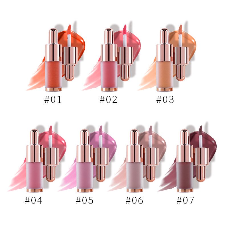 Liquid Blush Manufacturer - Hot Selling 7 Colors, Natural Brightening Glow Plumping, Smooth Matte