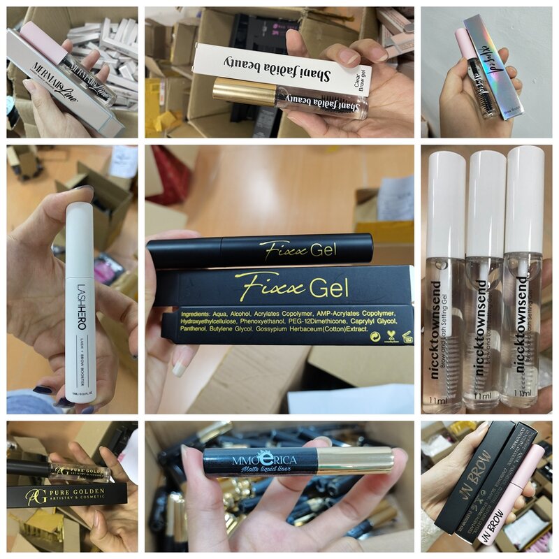 Brow Gel Manufacturer - Private Label Container, Clear Long-lasting Transparent Waterproof Vegan, Strong Hold