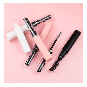 Eyebrow Gel Manufacturer - Private Label, Waterproof, Clear White Eye Brow Sculpt Styling Gel with Double Brush