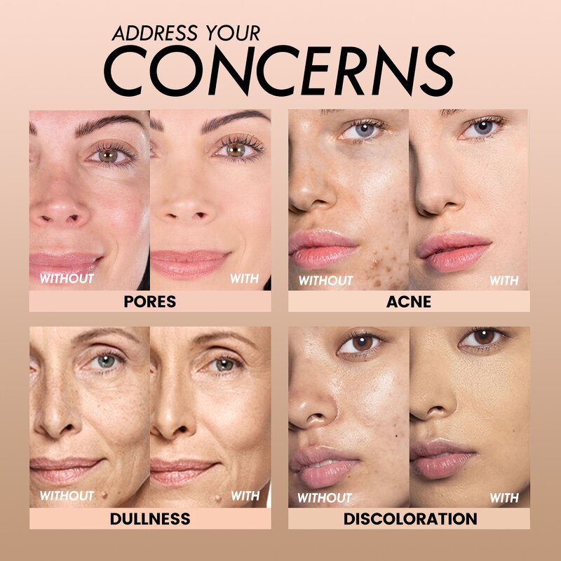 Air Cushion Concealer Manufacturer - High Quality Vegan, Matte Finish Cosmetic Foundation Pearl Mineral for Lightening, Private Label