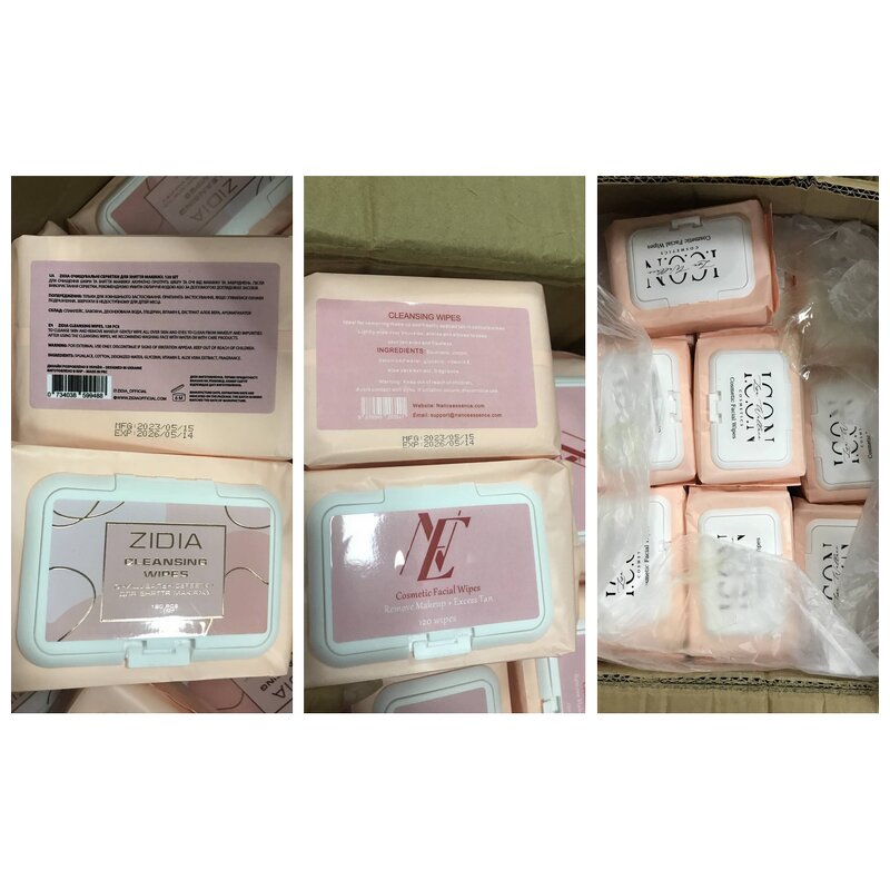 Makeup Remover Wipes Manufacturer - Deep Cleaning, with VE & GLYCERIN, Gently Face Makeup Removal Wet Wipes