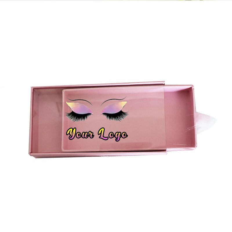 Eyelash Box Manufacturer - Wholesale Full Strip Lashes Boxes, Luxury Rectangular Drawer Empty Case, Private Label