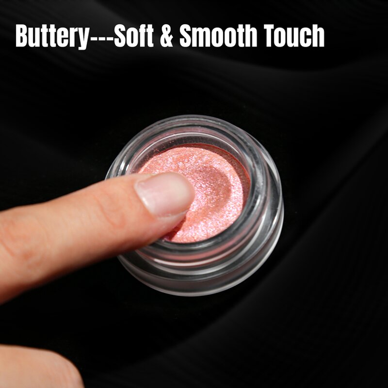 Cream Eye Shadow Manufacturer - Wholesale Custom Logo, Waterproof Glitter, High Pigment Single Color Shimmer Gel