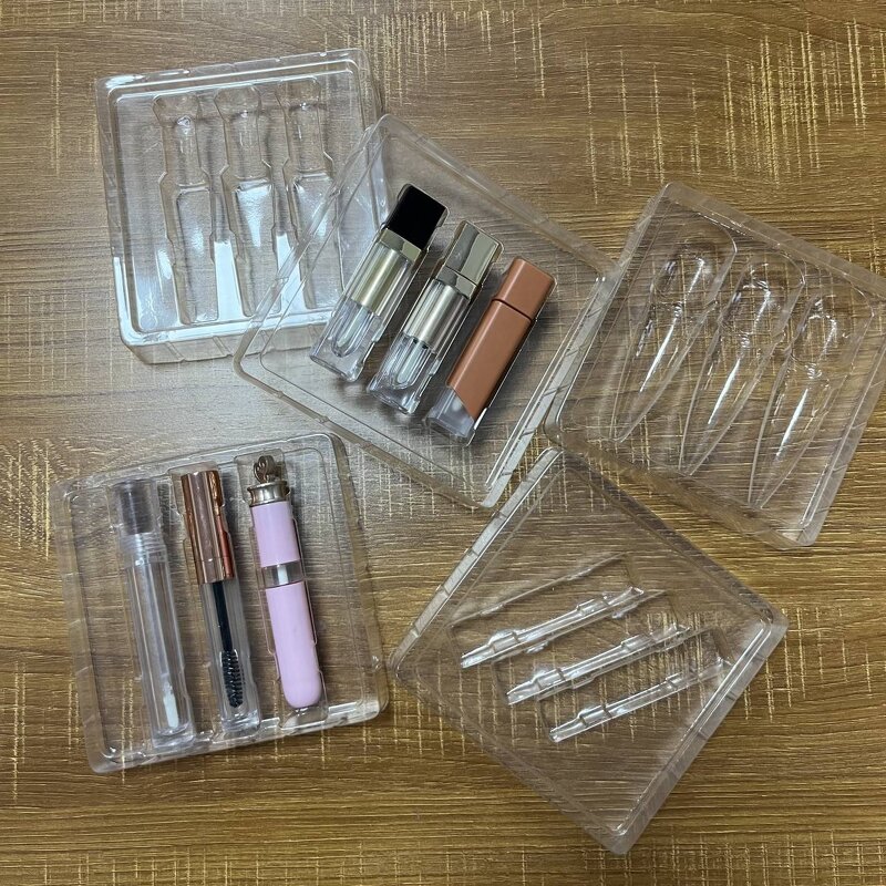 Lipgloss Set Box Manufacturer - Private Label Empty, Paper Box with Clear Window, for Liquid Lipstick Set