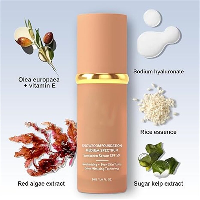 Foundation Manufacturer - Sunscreen Color Changing SPF50, Ph Color Change Liquid, Private Label, Full Coverage