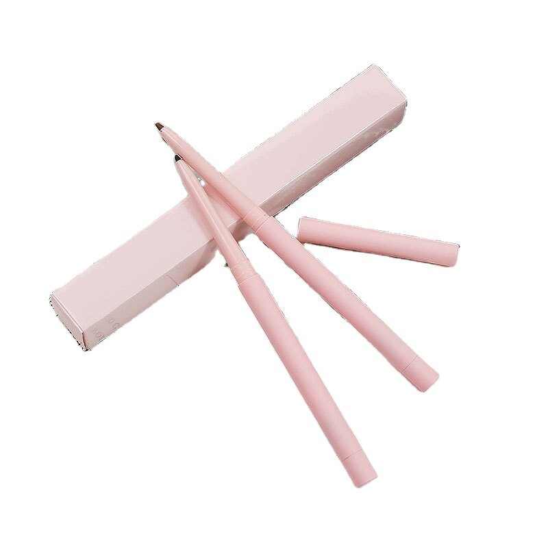 Eyeliner Pencil Manufacturer - Private Label Pink Tube, Waterproof High Pigment, Custom Logo Cream Matte Gel