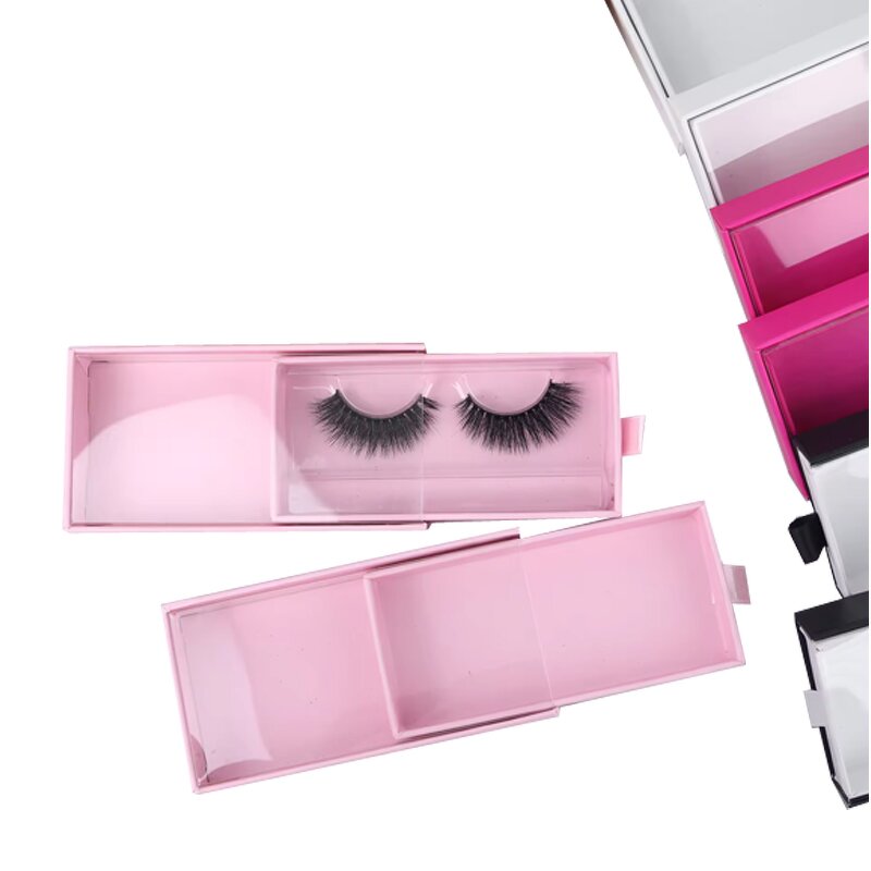 Eyelash Box Manufacturer - Wholesale Full Strip Lashes Boxes, Luxury Rectangular Drawer Empty Case, Private Label