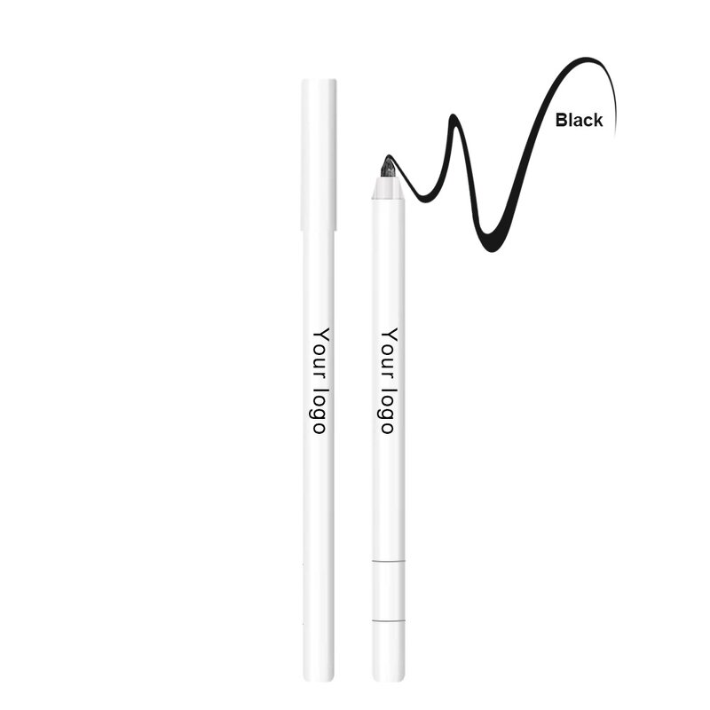 Eyeliner Pencil Manufacturer - Customize Logo Private Label, Waterproof Dark Brown Black, Organic Vegan Creamy