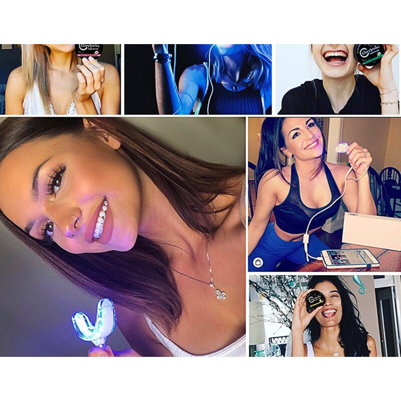 Teeth Whitening Kit Manufacturer - Wholesale Private Label Wireless Blue Light, Home Use, with USB