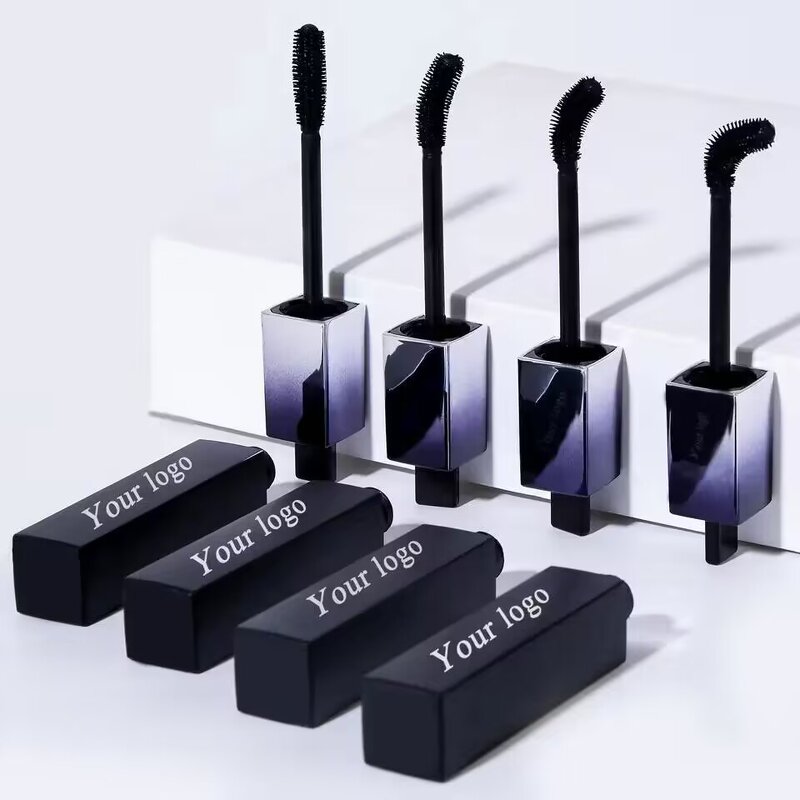 Mascara Manufacturer - Private Label Makeup 4D, Waterproof Long Lasting Black Gold Tube Curling