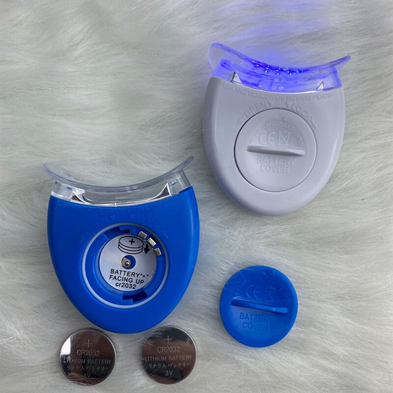 Teeth Whitening Device Manufacturer - Waterproof Mini LED Light, Battery Home Kit, Dental Bleaching Tooth Whitener