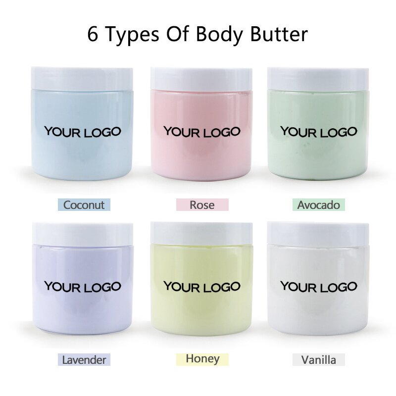 Body Butter Manufacturer - Wholesale Organic Whipped Shea Butter Cream, Skin Moisturizing Whitening, Vanilla Rose Mango