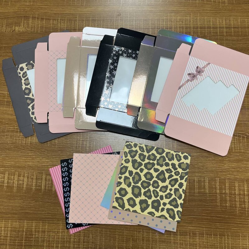 Lipgloss Set Box Manufacturer - Private Label Empty, Paper Box with Clear Window, for Liquid Lipstick Set