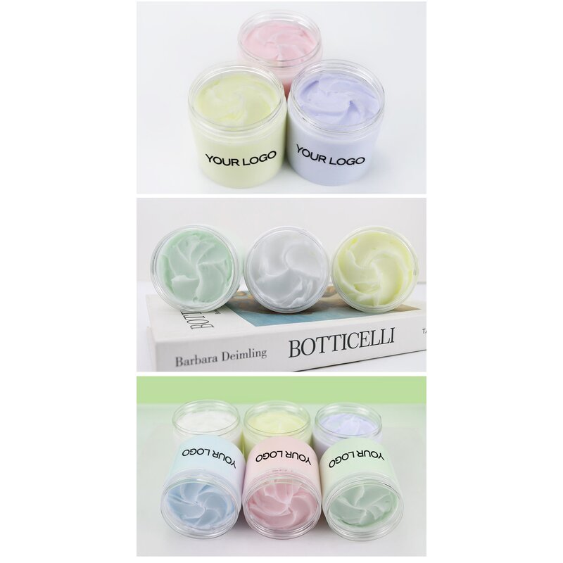 Body Butter Manufacturer - Wholesale Organic Whipped Shea Butter Cream, Skin Moisturizing Whitening, Vanilla Rose Coconut