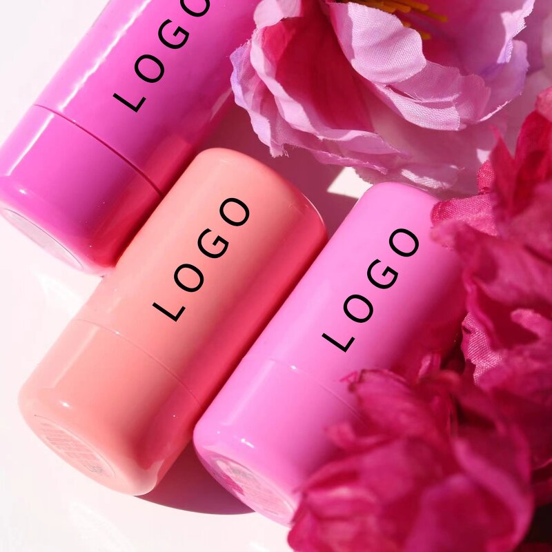 Blush Tint Stick Manufacturer - Wholesale Lip Cheek Stain Multi-Function, 4 Colors Round Tube, Long Lasting Waterproof Jelly