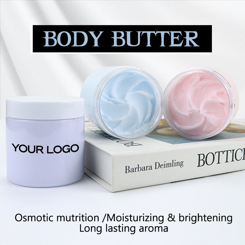 Body Butter Manufacturer - Wholesale Organic Whipped Shea Butter Cream, Skin Moisturizing Whitening, Vanilla Rose Mango