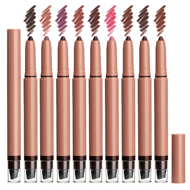 Lip Liner Pencil Manufacturer - High Pigment, Long Lasting Creamy, with Soft Sponge, Custom Private Label