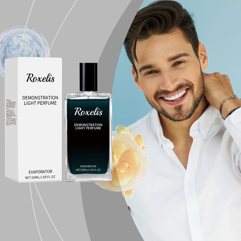 Men Perfume Manufacturer - ROXELIS Light Mint Fresh Elegant Natural Spray Male Floral Original 50ml