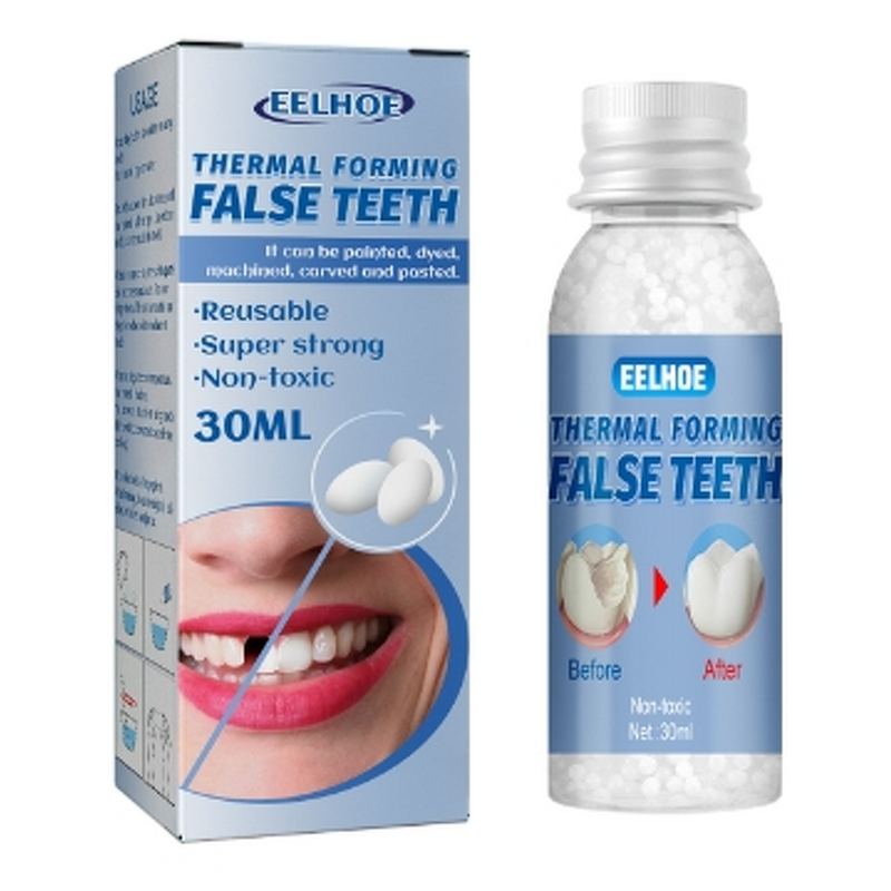 Dental Glue Manufacturer - EELHOE Strong Reusable Temporary Makeup Gap Filling Tooth Repair Thermal Forming Dentures