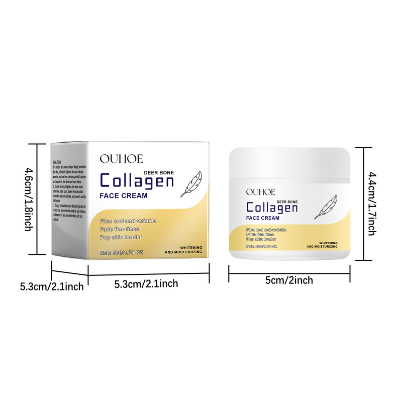 Collagen Cream Manufacturer - Anti-wrinkle Firming Lifting Moisturizer Light Line Repairing Skin Barrier Lifting
