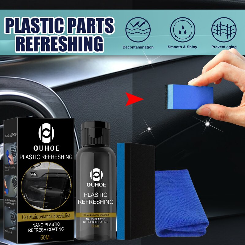 Dashboard Polish Manufacturer - Car Dash Board Plastic Parts Refurbishment Clean Interior Dust-Proof Varnish Detergent