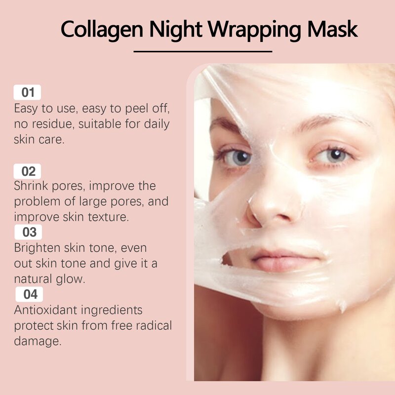 Peel Mask Manufacturer - Hot Sale Collagen Tear Gentle Cleansing Moisturizing Skin Crystal Female MUD