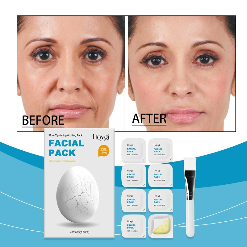 Facial Mask Manufacturer - HOYGI Facial Pack Moisturizing Whitening Face Female Beauty Products MUD 91g