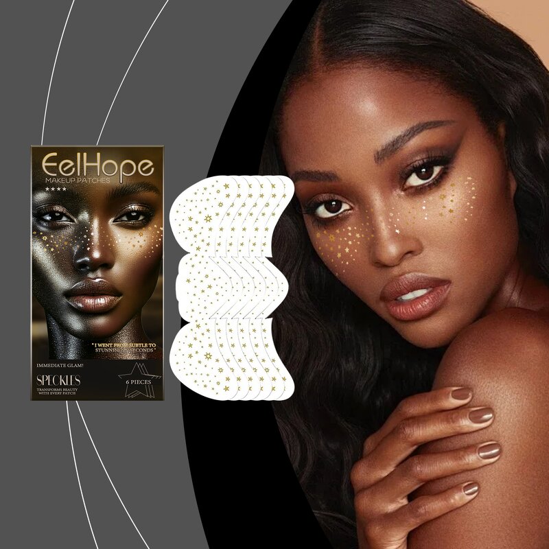 Makeup Sticker Manufacturer - EELHOPE Shiny Fine Freckles Face Stickers Makeup