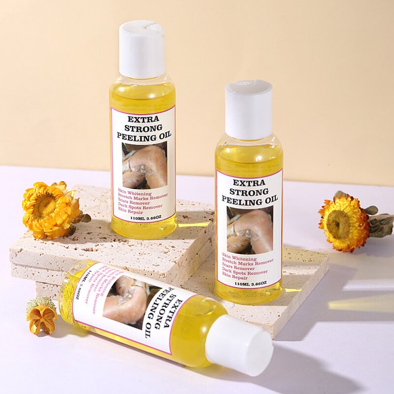 Peeling Oil Manufacturer - Wholesale Powerful Yellow Knuckle Skin Whitening Moisturizing Remove Dead Skin Exfoliating