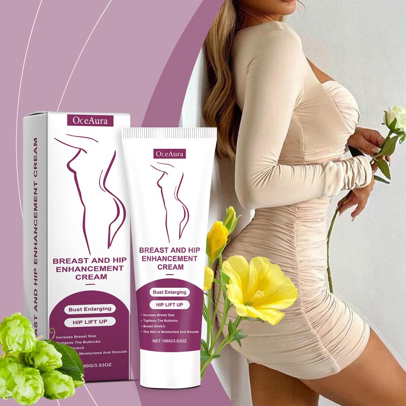 Breast Enlargement Cream Manufacturer - OCEAURA Custom Packaging Whitening Creams Facial Buttock Slimming Breast Enhancers