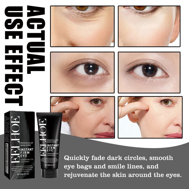 Eye Firming Cream Manufacturer - Skincare Beauty Cosmetic EELHOE Instant Fade Crow's Feet Fine Lines Tightening Anti Aging