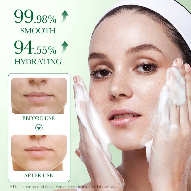 Facial Cleanser Manufacturer - 100g BIOAQUA Clean Moisturizing Oil Control Hydrating Non-Tight Soothing