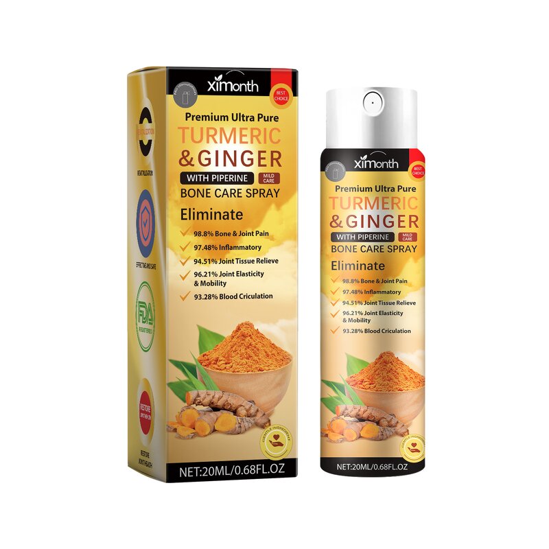 Pain Relief Spray Manufacturer - Turmeric Joint Care Lumber Spine Massage Muscle Pain Tendons Curcuma Knee Pain Relief