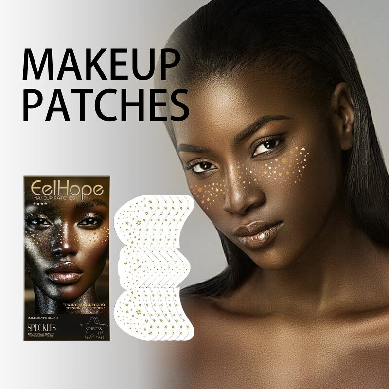 Makeup Sticker Manufacturer - EELHOPE Shiny Fine Freckles Face Stickers Makeup