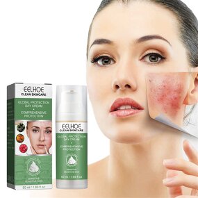 Face Cream Manufacturer - EELHOE 50ml Global Protection Day Cream Hydrating Firming Brightening Sunburn Rough Peeling