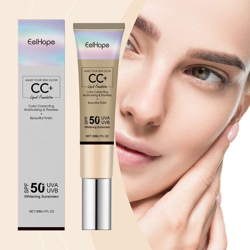 Sunscreen Cushion Manufacturer - EELHOE New Arrive Brightens Skin Waterproof Long Lasting Whitening Beauty