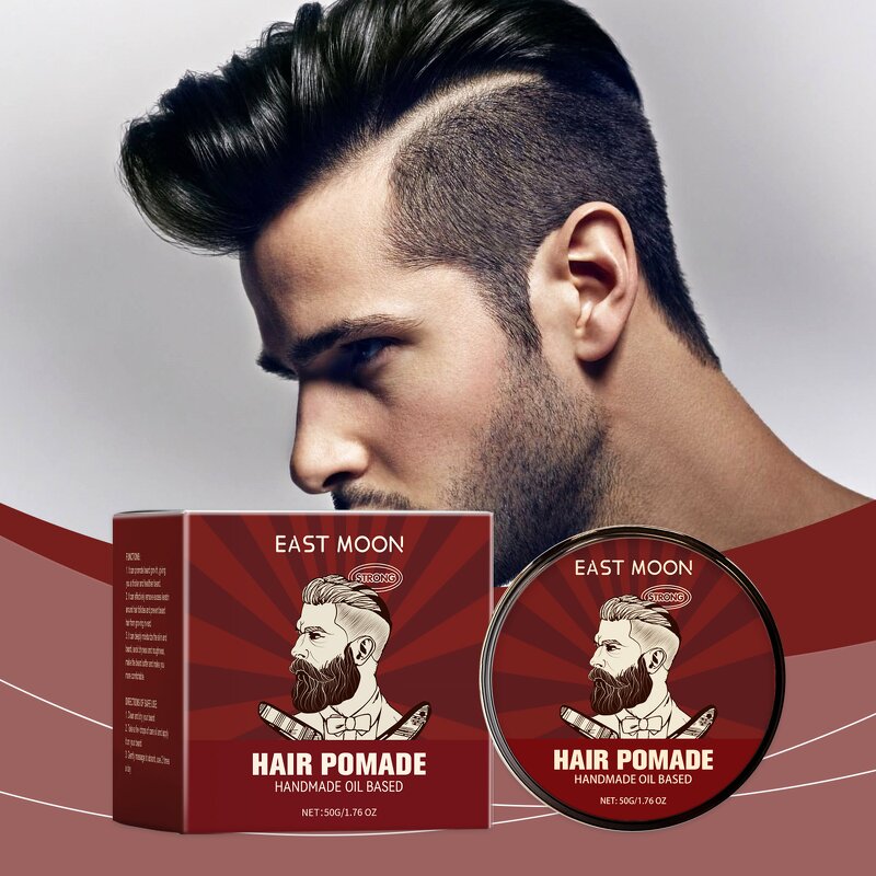 Hair Styling Pomade Manufacturer - Moisturizing Men Styling Oil Styling Leave-In Fluffy Lasting Fresh Matte