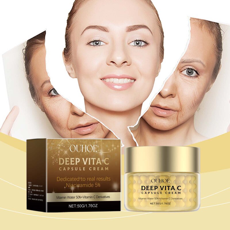 Vitamin C Cream Manufacturer - Anti-Wrinkle Moisturizing Brightens Skin Lightens Dark Spots Removes Fine Lines