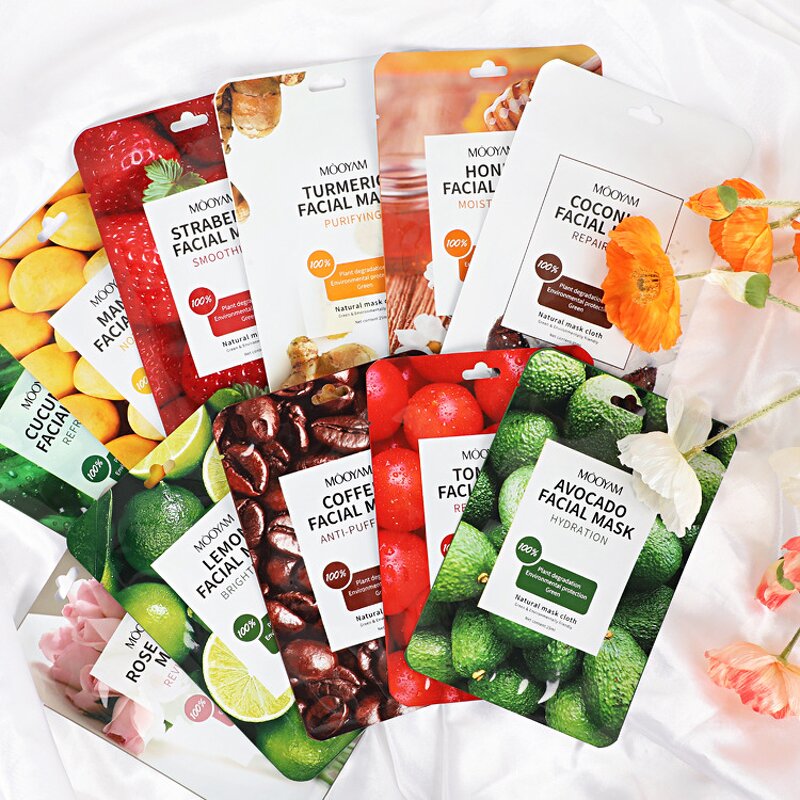 Face Mask Manufacturer - Custom Korean Beauty Firming Moisturizing Whitening Various Natural Vegan Organic