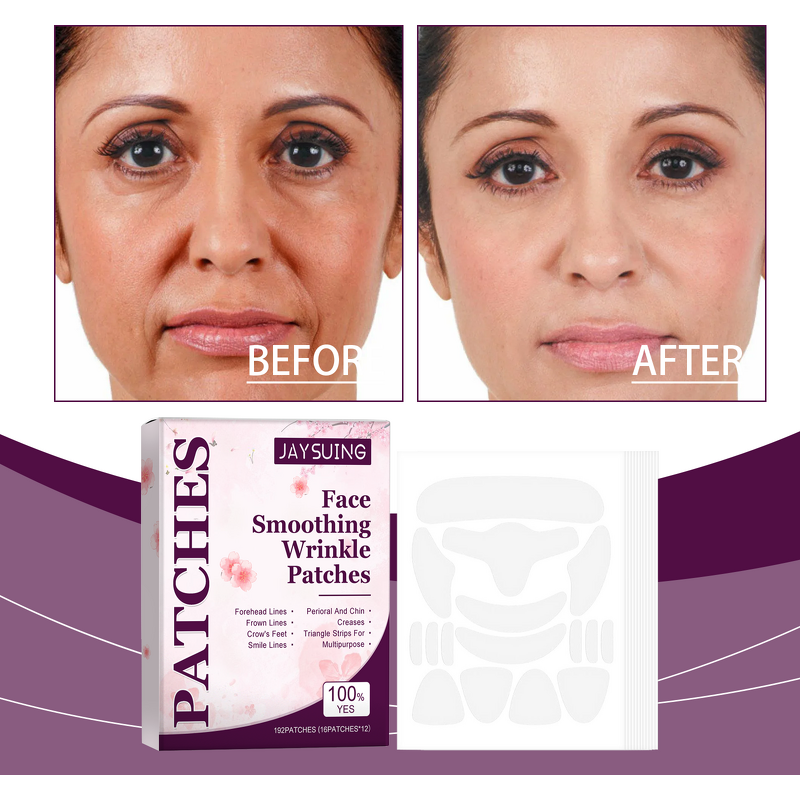 Wrinkle Smoothing Patches Manufacturer - Most Popular Cotton Custom Packaging Sheet Beauty Cosmetics Makeup