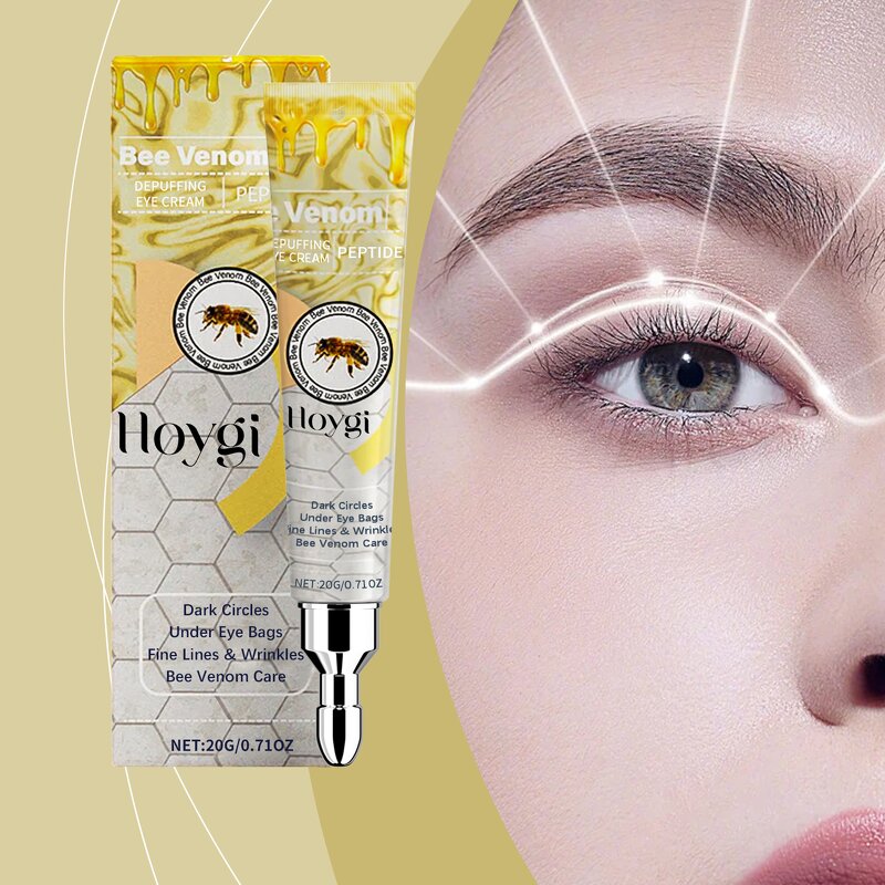 Eye Cream Manufacturer - Brand New Organic Bee Venom Anti-puffiness Moisturize Massage Tube Portable