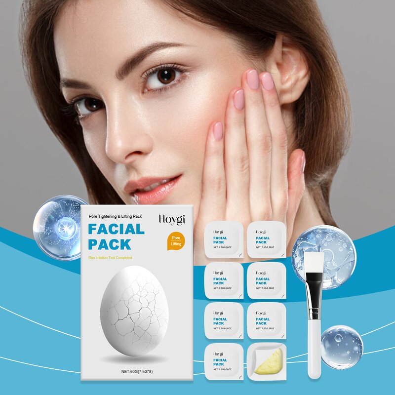 Facial Mask Manufacturer - HOYGI Facial Pack Moisturizing Whitening Face Female Beauty Products MUD 91g