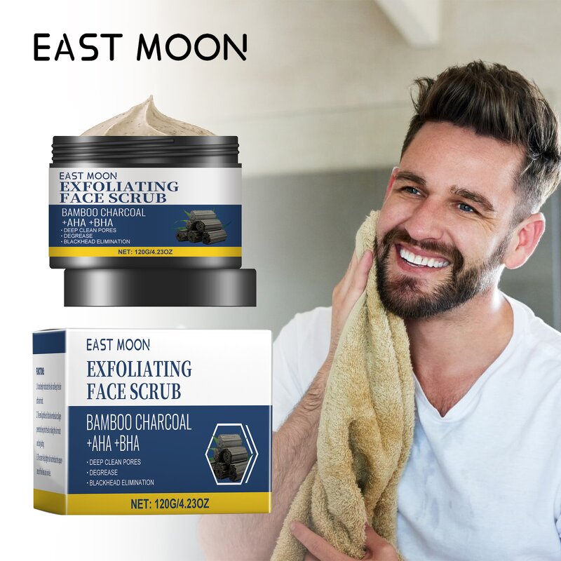 Facial Wash Manufacturer - Natural Organic Charcoal Bamboo Wholesale Private Label Face Wash Muuchstac Ocean Men