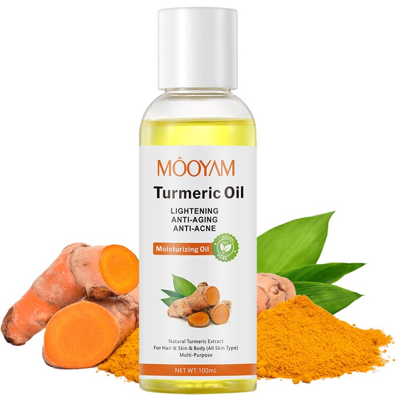 Turmeric Essential Oil Manufacturer - Acne Treatment Organic Skin Care Facial Serum Whitening Face Oils Pure Natural