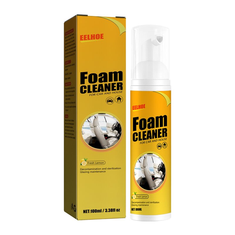 Foam Cleaner Spray Manufacturer - Multi-purpose Anti-Aging Protection Car Interior Home Cleaning Spray