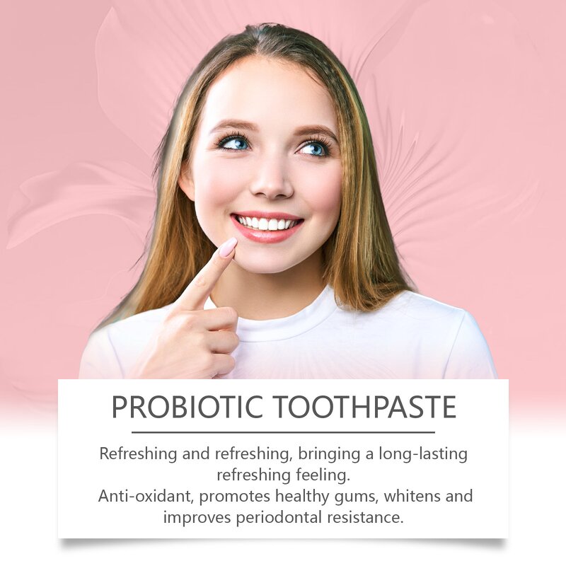 Whitening Toothpaste Manufacturer - New Product Sp-8 Probiotic Brightening Mint Fresh Breath Clean Beautiful Dental